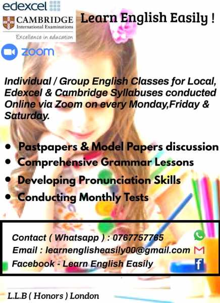 Join with us to make your English perfect !