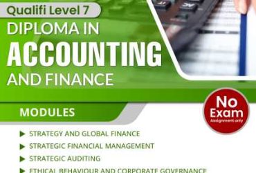 Qualifi Level 7 Diploma in Accounting and Finance