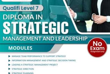 Qualifi Level 7 Diploma in Strategic Management and Leadership